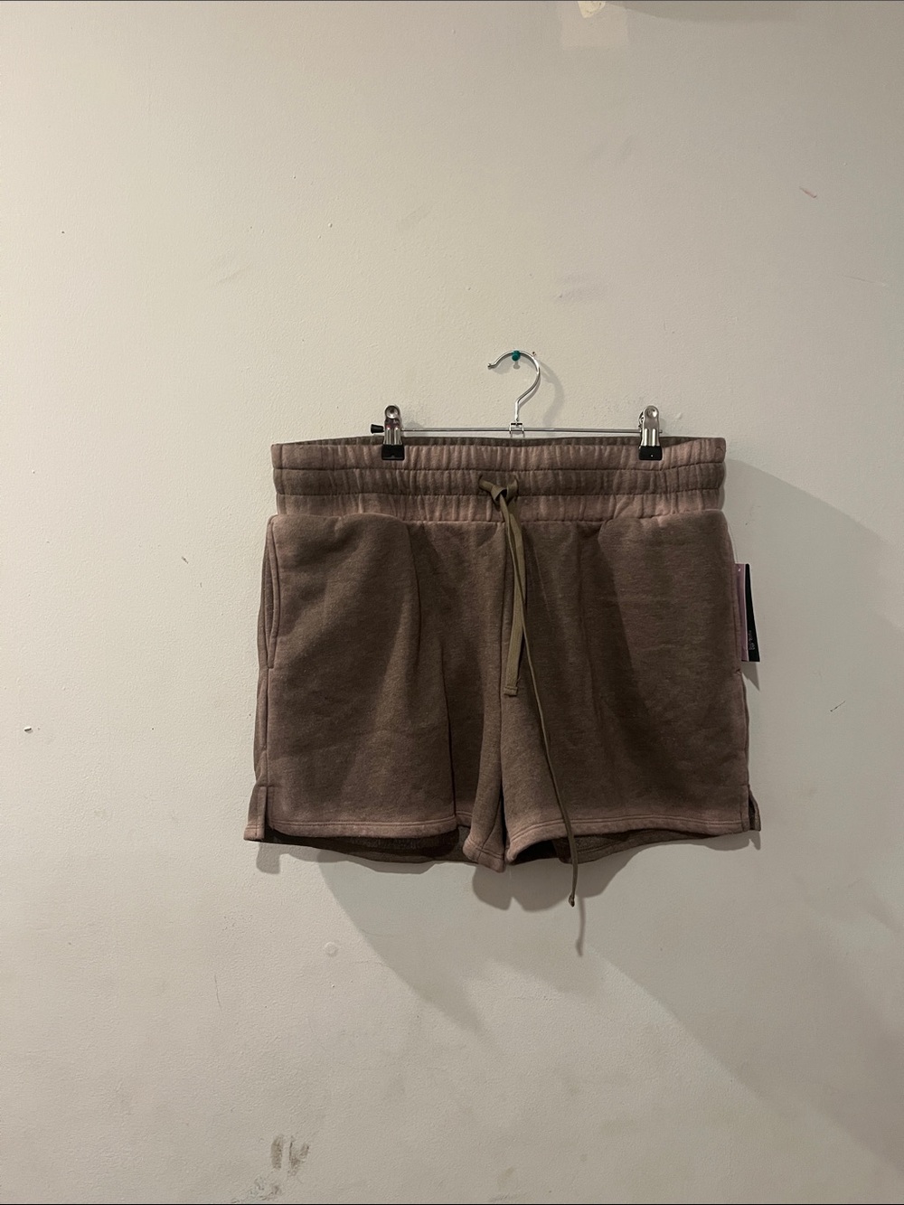 wild fable Women's Taupe Drawstring Lounge Shorts